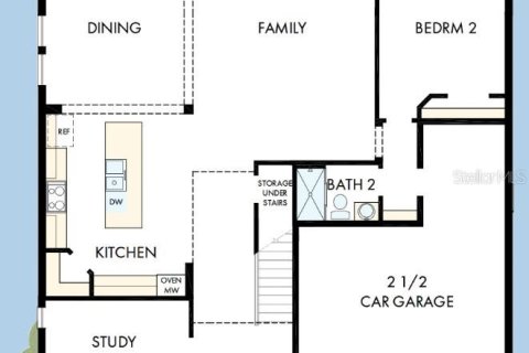 House in Tampa, Florida 5 bedrooms, 296.54 sq.m. № 2224370 - photo 3