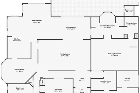 Villa ou maison à vendre à Weeki Wachee, Floride: 3 chambres, 273.88 m2 № 1905813 - photo 7