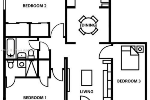 Apartment in Miami Beach, Florida 3 bedrooms, 111.95 sq.m. № 1926534 - photo 29