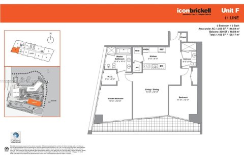 Condo in Miami, Florida, 2 bedrooms  № 1991050 - photo 17