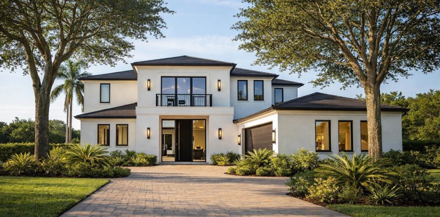 House in Jupiter, Florida 4 bedrooms, 414.25 sq.m. № 2263118