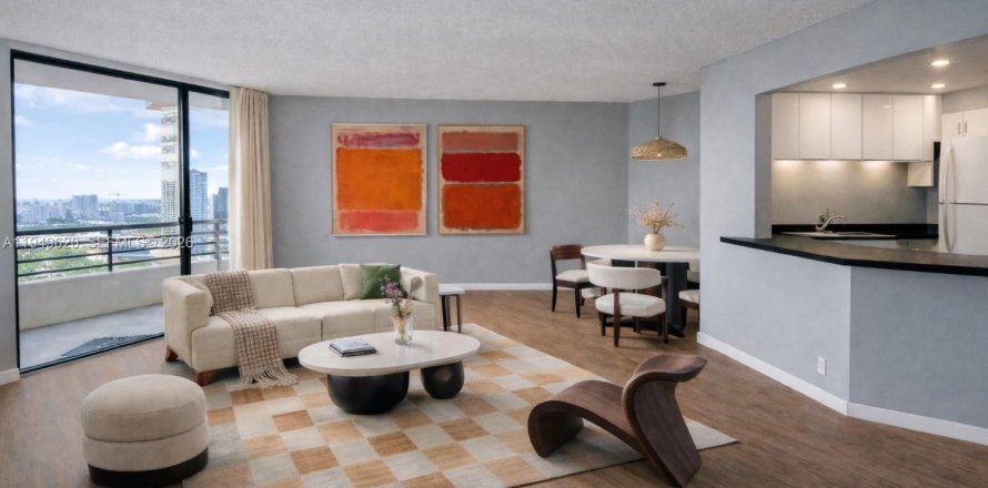 Condominio en Aventura, Florida, 1 dormitorio № 2006304