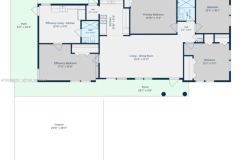 House in Hialeah, Florida 4 bedrooms, 161.19 sq.m. № 2086407 - photo 2