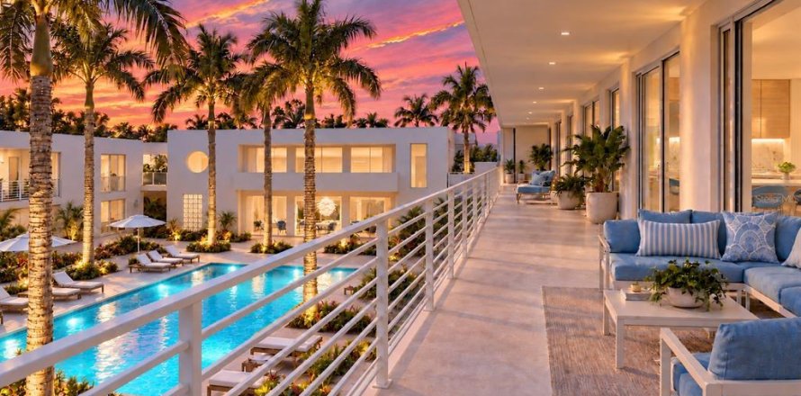 Condo à Nokomis, Floride, 3 chambres  № 2401141