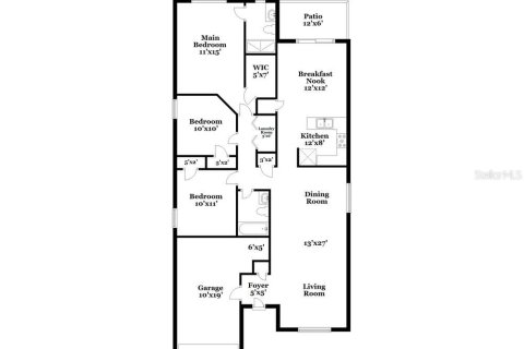 Villa ou maison à louer à Brandon, Floride: 3 chambres, 128.58 m2 № 2423722 - photo 2