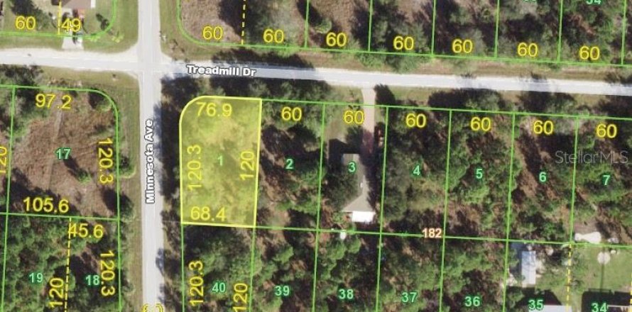 Terreno en Punta Gorda, Florida № 2163318