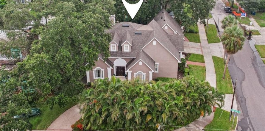 House in Tampa, Florida 4 bedrooms, 242.75 sq.m. № 1835010