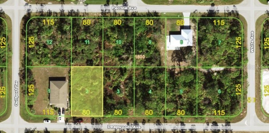 Terrain à Port Charlotte, Floride № 2273240