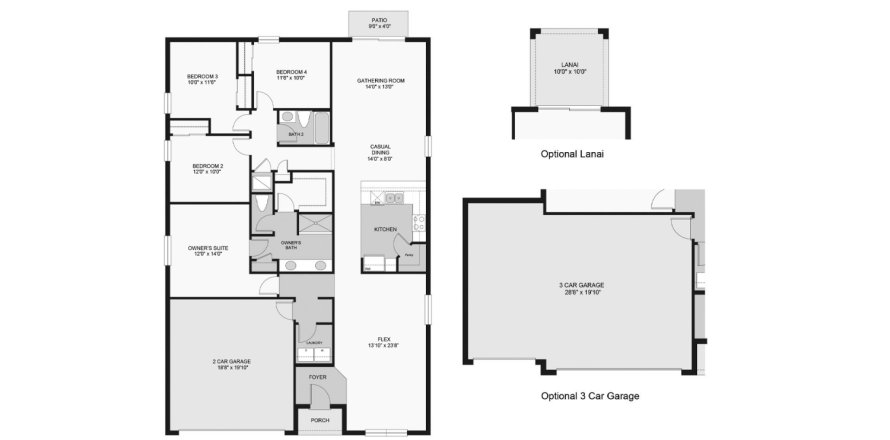 Touwnhouse à SOUTHERN PINES à Saint Cloud, Floride 4 chambres, 183 m2 № 102711