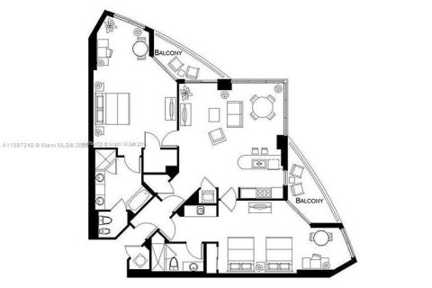 Condo in Sunny Isles Beach, Florida, 2 bedrooms  № 2014583 - photo 7