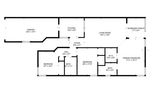 House in Palm Harbor, Florida 3 bedrooms, 88.26 sq.m. № 1884034 - photo 28