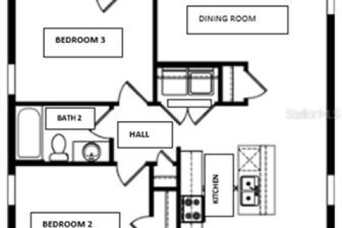 House in Tampa, Florida 3 bedrooms, 139.17 sq.m. № 2147958 - photo 16