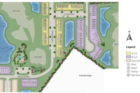Townhouse in Parrish, Florida 3 bedrooms, 130.43 sq.m. № 1893822 - photo 5