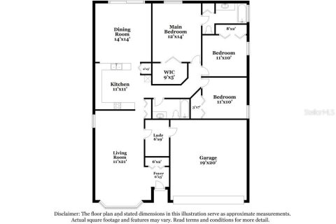 Villa ou maison à louer à Apopka, Floride: 3 chambres, 135.36 m2 № 2407008 - photo 2