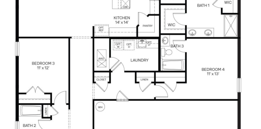 Casa en Ormond Beach, Florida 4 dormitorios, 217.02 m2 № 1776681