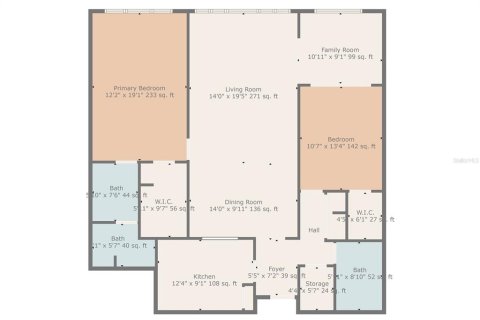 Купить кондоминиум в Беллеэйр Блафс, Флорида 5 комнат, 133.78м2, № 2151475 - фото 3