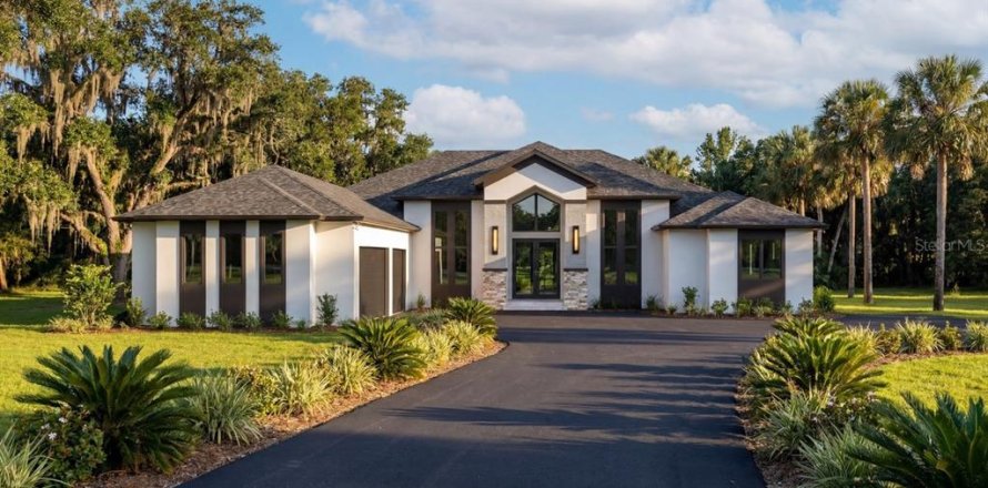 House in Tavares, Florida 4 bedrooms, 378.21 sq.m. № 2196891