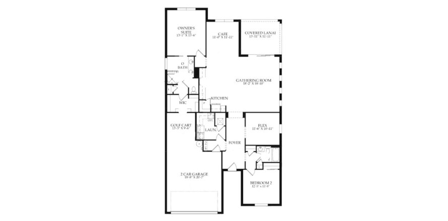 House in RIVER HALL COUNTRY CLUB in Alva, Florida 3 bedrooms, 244 sq.m. № 36053