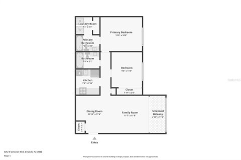 Condo in Orlando, Florida, 2 bedrooms № 2225331 - photo 12