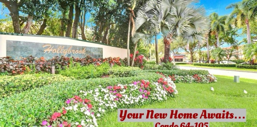 Condo in Pembroke Pines, Florida, 1 bedroom № 1868397