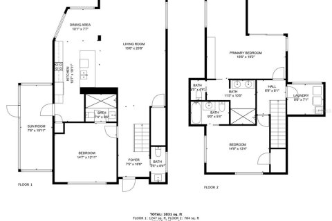 Villa ou maison à vendre à Treasure Island, Floride: 3 chambres, 209.12 m2 № 1908955 - photo 15
