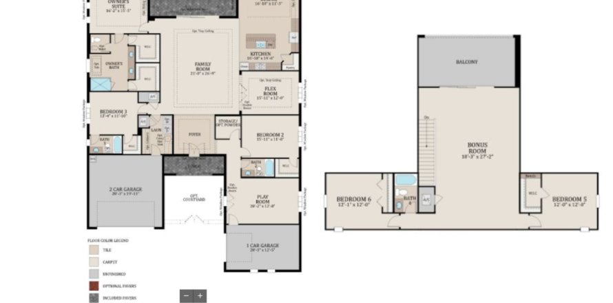 House in Robins Cove at Epperson by Biscayne Homes in Wesley Chapel, Florida 5 rooms, 397 sq.m. № 373528