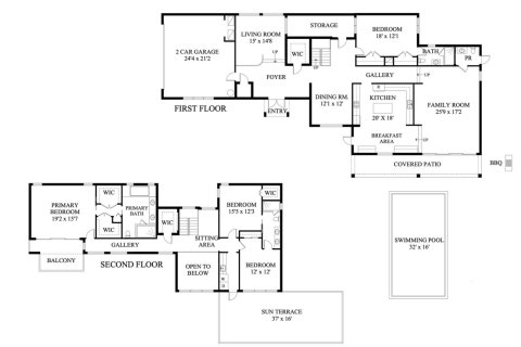 Villa ou maison à vendre à West Palm Beach, Floride: 4 chambres, 377.65 m2 № 2146142 - photo 26
