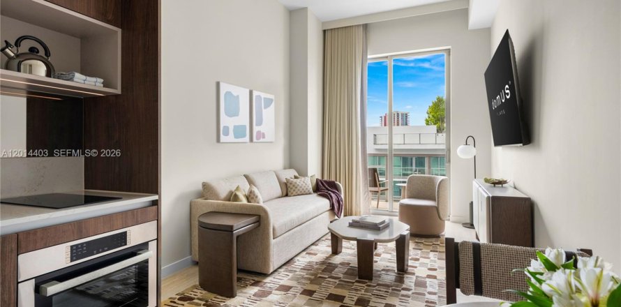 Condominio en Miami, Florida, 1 dormitorio  № 2171262
