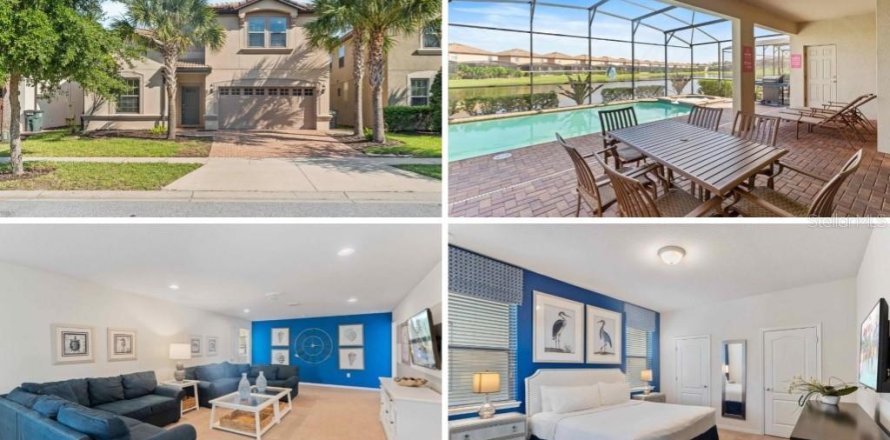 House in Kissimmee, Florida 8 bedrooms, 375.42 sq.m. № 2118474