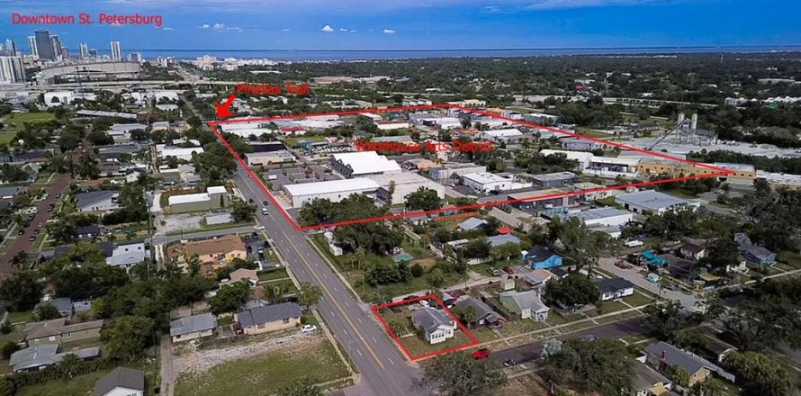 Immobilier commercial à Saint Petersburg, Floride 108.7 m2 № 2203764