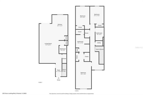 Touwnhouse à vendre à Orlando, Floride: 3 chambres, 155.61 m2 № 1845015 - photo 19