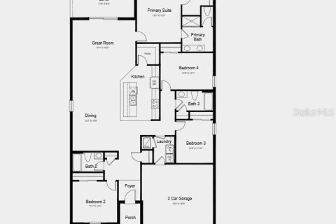 House in Groveland, Florida 4 bedrooms, 187.29 sq.m. № 1527886 - photo 2