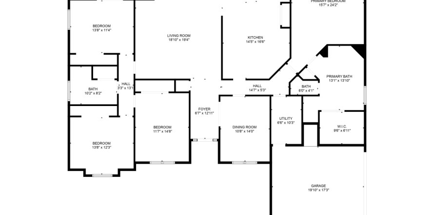 Casa en Deltona, Florida 4 dormitorios, 231.05 m2 № 1883405