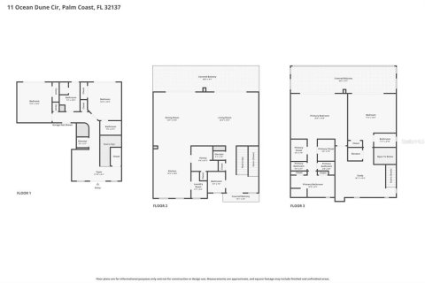 Villa ou maison à vendre à Palm Coast, Floride: 4 chambres, 424.19 m2 № 2099327 - photo 5
