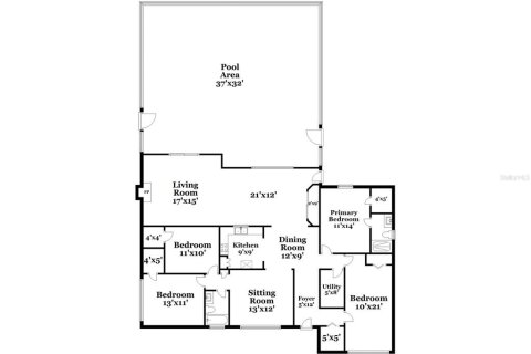 Villa ou maison à louer à Fern Park, Floride: 4 chambres, 189.43 m2 № 1873404 - photo 13