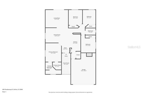 House in Valrico, Florida 4 bedrooms, 147.71 sq.m. № 1905082 - photo 2