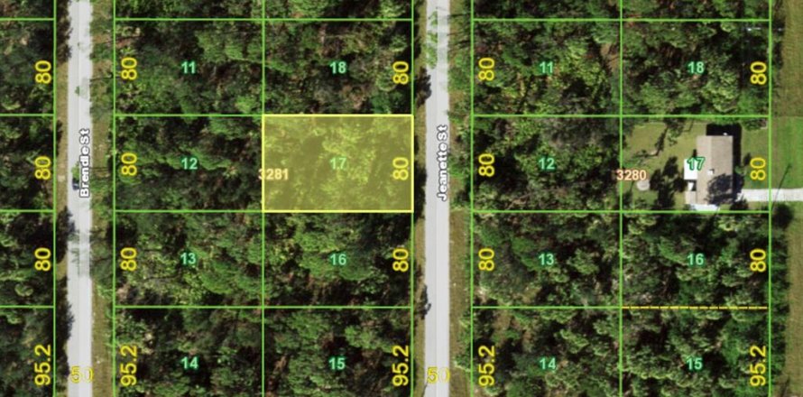 Terreno en Port Charlotte, Florida № 2223937