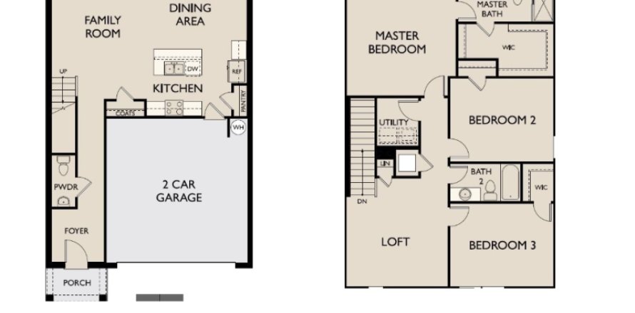House floor plan «House », 4 bedrooms in Hidden Creek