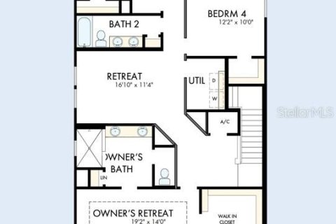Villa ou maison à vendre à Wesley Chapel, Floride: 4 chambres, 260.59 m2 № 2205474 - photo 3