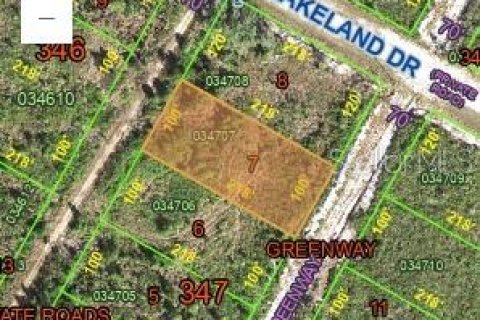 Land in Indian lake estates, Florida № 2163180