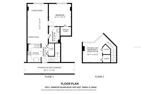 Condominio en venta en Tampa, Florida, 2 dormitorios, 89.84 m2 № 2167688 - foto 5
