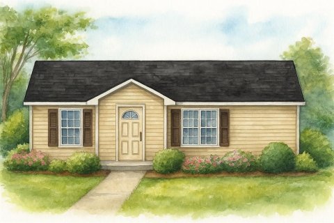 House in Silver Springs Shores, Florida 3 bedrooms, 107.67 sq.m. № 1905650 - photo 1