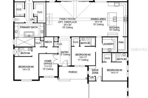 House in Brooksville, Florida 4 bedrooms, 312.89 sq.m. № 2094912 - photo 7