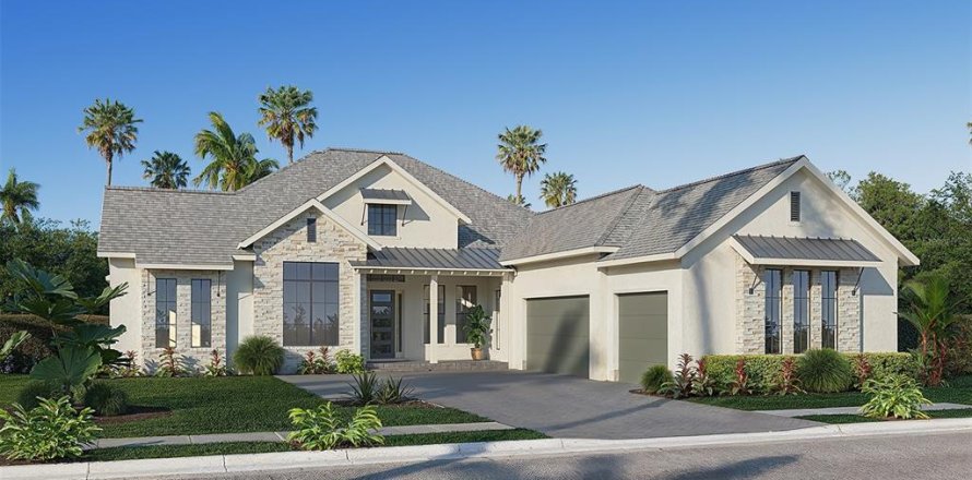 House in Brooksville, Florida 4 bedrooms, 312.89 sq.m. № 2094912