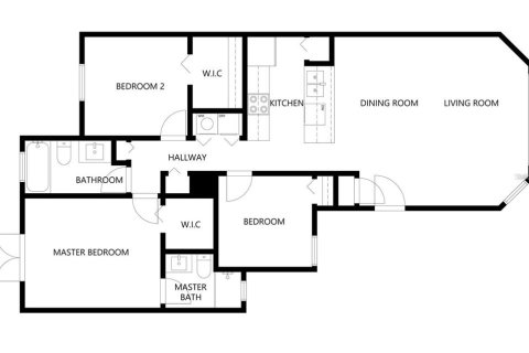 Copropriété à louer à Kissimmee, Floride: 3 chambres, 126.07 m2 № 2314419 - photo 2