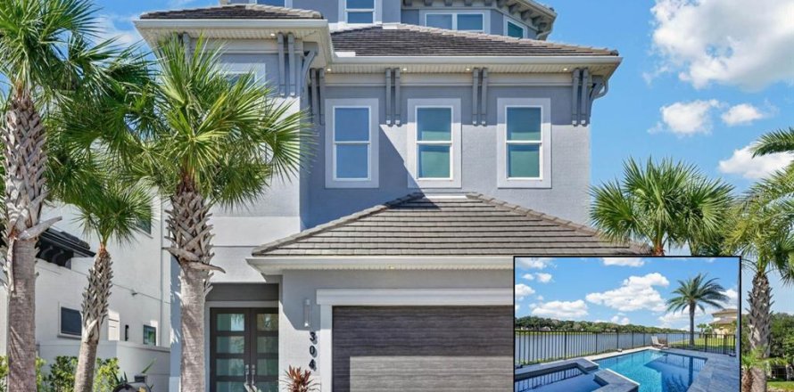 House in Palm Coast, Florida 3 bedrooms, 385.54 sq.m. № 2363363