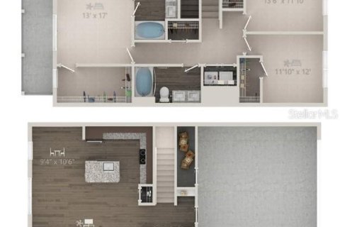 Adosado en alquiler en Sarasota, Florida, 3 dormitorios, 157.56 m2 № 1573032 - foto 2