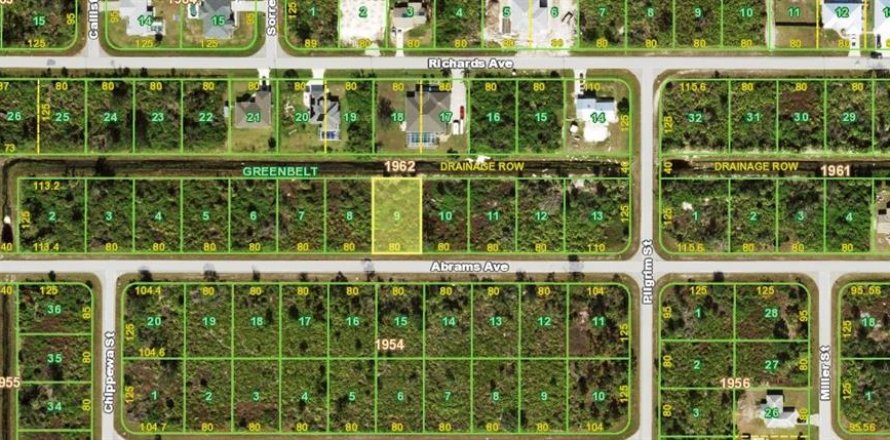 Terrain à Port Charlotte, Floride № 2159956