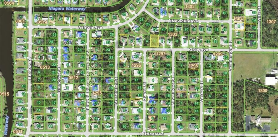 Land in Port Charlotte, Florida № 2228695