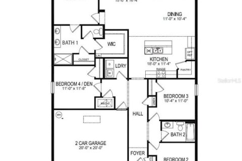 House in Punta Gorda, Florida 4 bedrooms, 169.83 sq.m. № 1769072 - photo 21